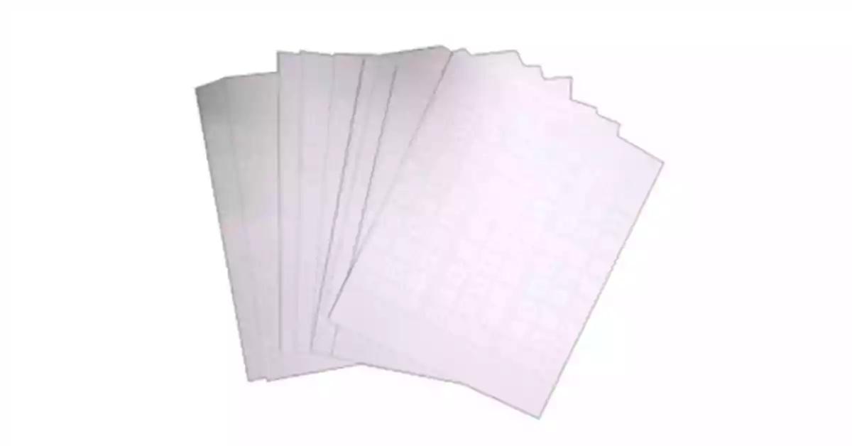 Conjunto de tabelas de cor branca para o jogo SUDOKU