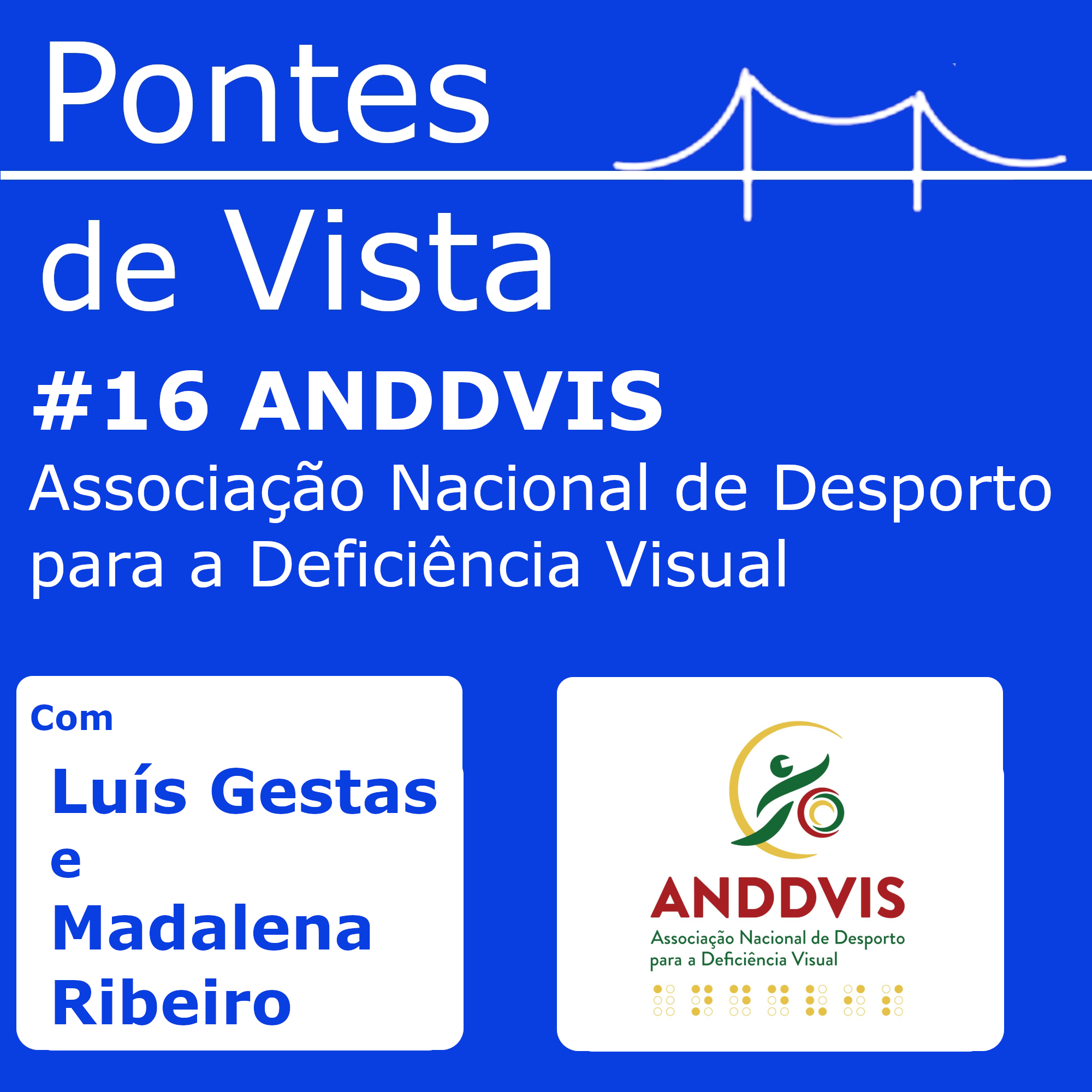 Podcast Pontes de Vista: Madalena Ribeiro entrevista o Dr. Luís Gestas (Presidente da ANDDVIS)