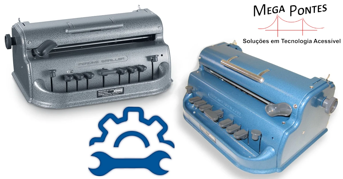 Manutenção e reparação de máquinas de ecrita Braille mecânicas