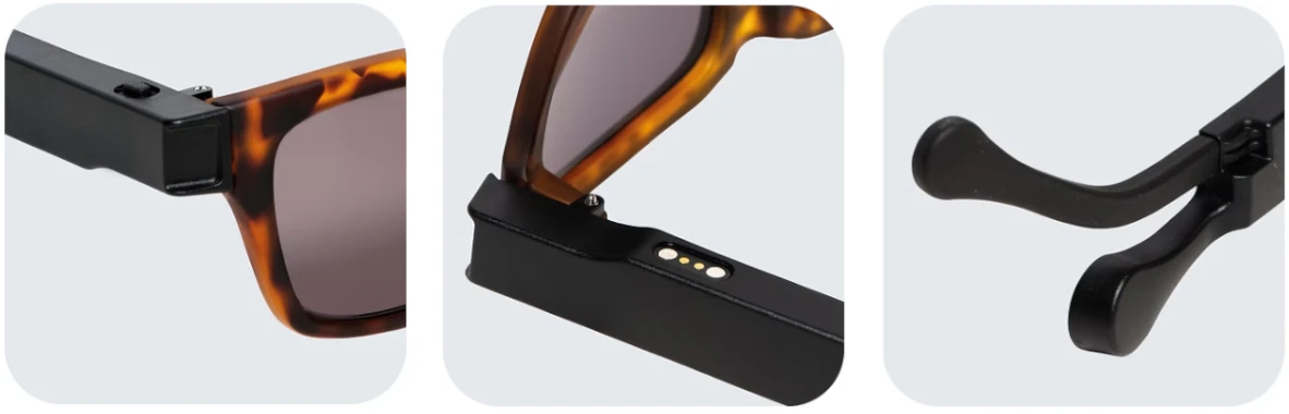 Localização discreta onde estão instalados os sensores, a entrada USB e o sistema de vibração