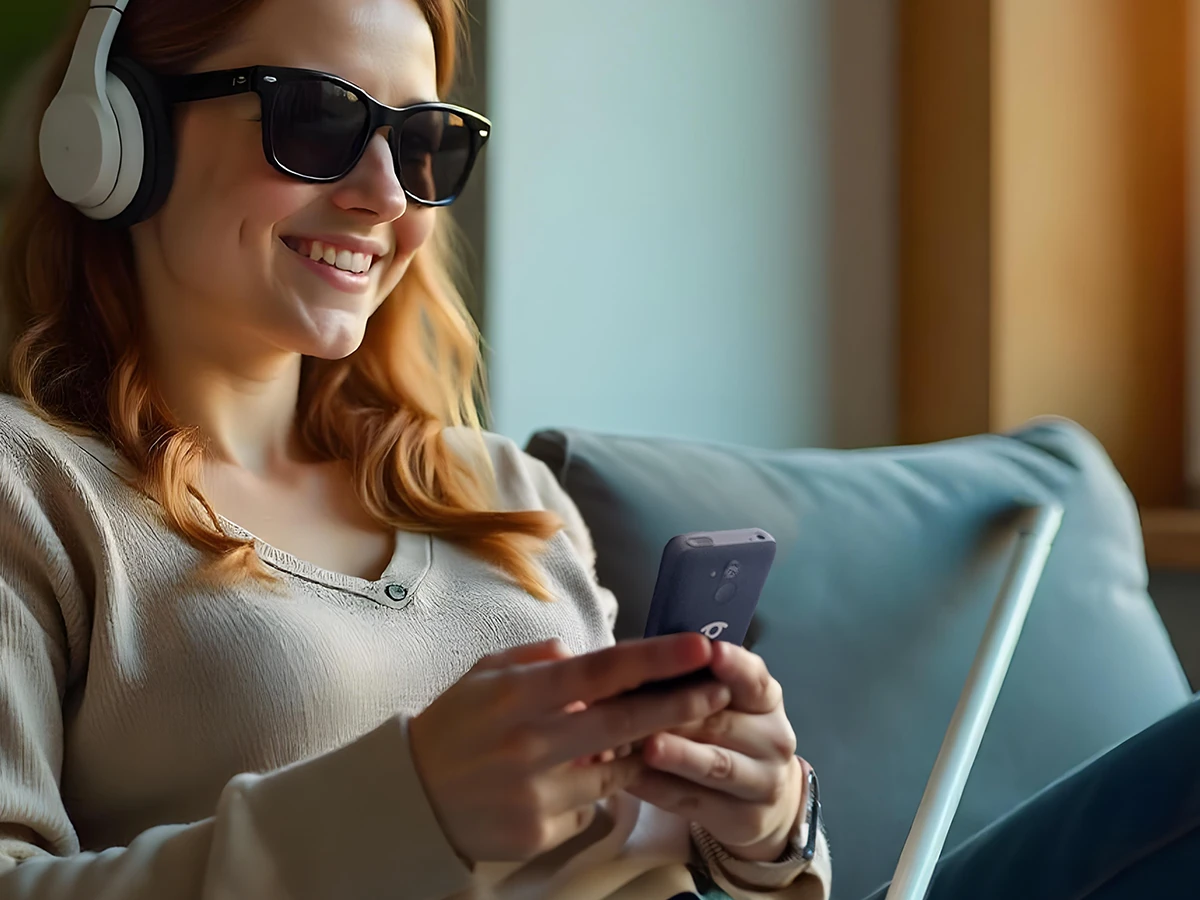 Telefone BlindShell Classic3, vencedor do prestigiado FeelVision Award for Best Product na SightCity 2025