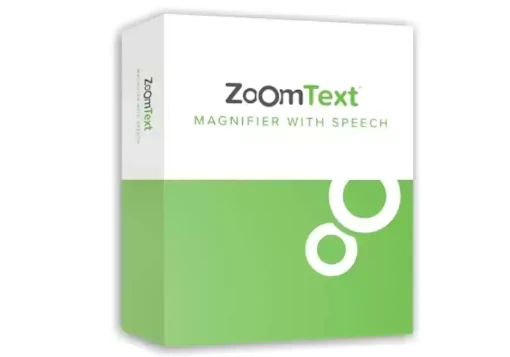 Ampliador e leitor de ecrã ZoomText