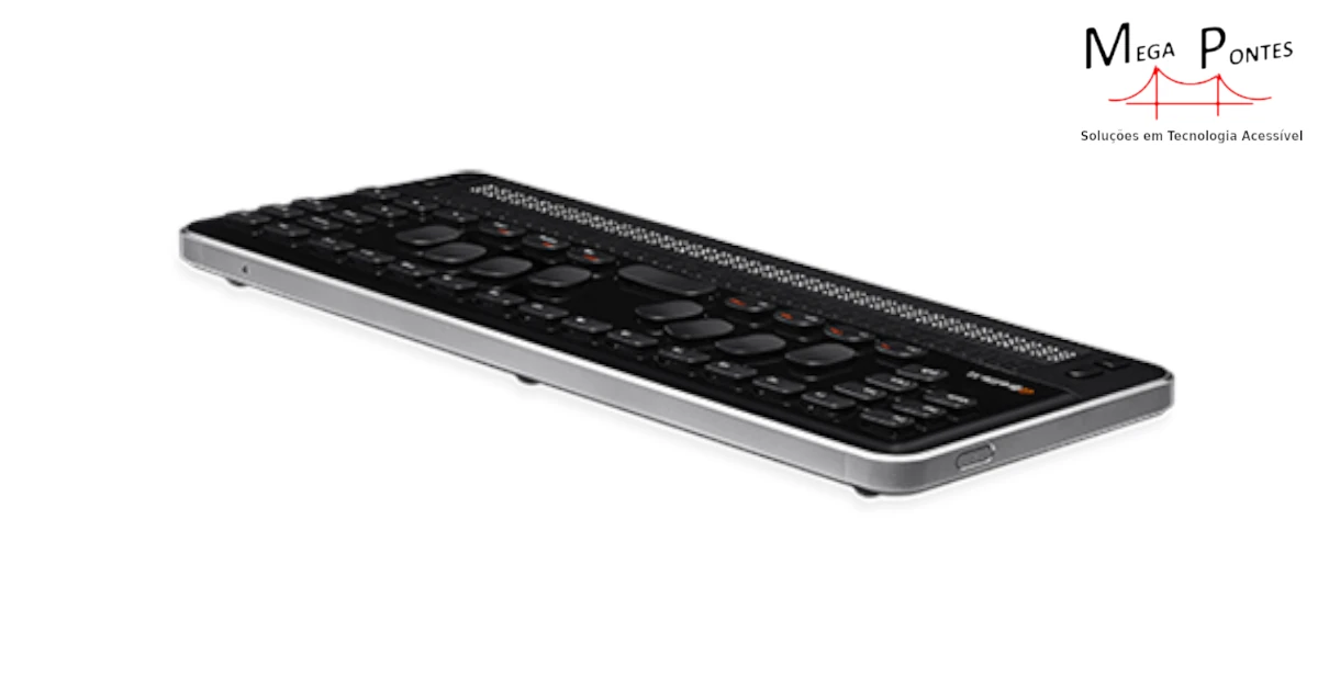 QBraille XL 40 vista de perfil