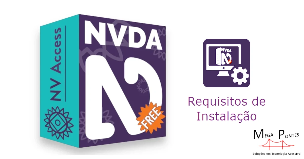 NVDA - Requisitos de Instalação